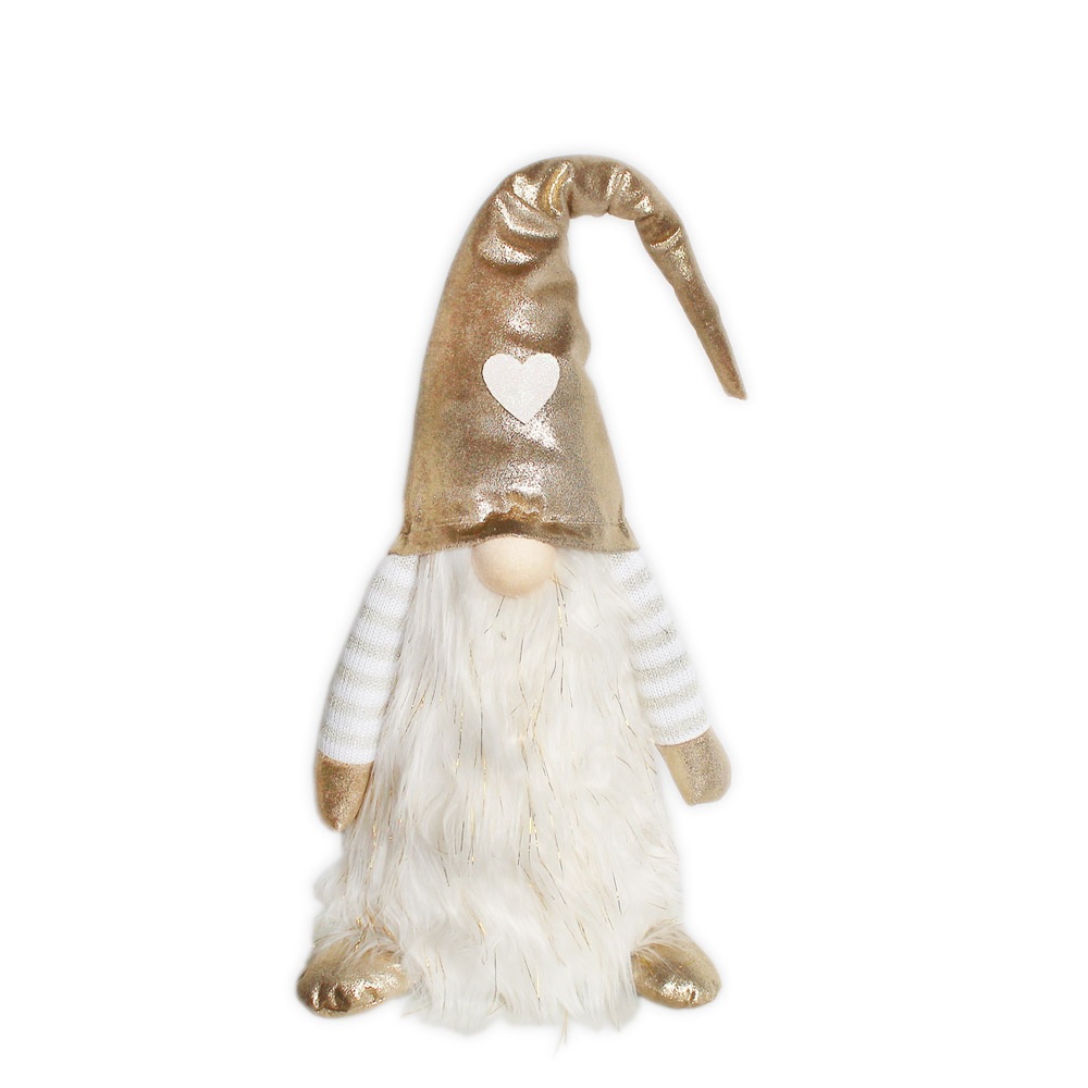 Skřítek vánoční textil 48m zlatá